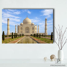 Load image into Gallery viewer, Custom Canvas Poster Taj Mahal (1)_ Printing Posters Cloth Fabric Wall Art Pictures For Living Room Decor#18-12-05-H-01-2