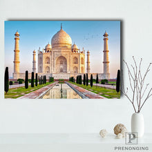 Load image into Gallery viewer, Custom Canvas Poster Taj Mahal  (1)_ Printing Posters Cloth Fabric Wall Art  Pictures For Living Room Decor#18-12-05-H-01-2
