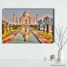 Load image into Gallery viewer, Custom Canvas Poster Taj Mahal  (1)_ Printing Posters Cloth Fabric Wall Art  Pictures For Living Room Decor#18-12-05-H-01-2
