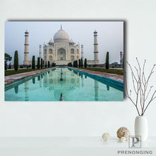 Load image into Gallery viewer, Custom Canvas Poster Taj Mahal  (1)_ Printing Posters Cloth Fabric Wall Art  Pictures For Living Room Decor#18-12-05-H-01-2
